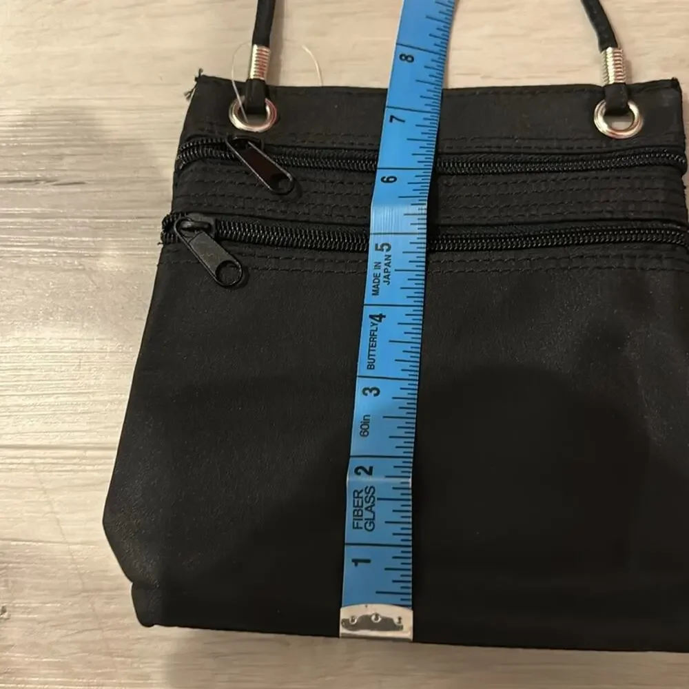 Non branded NWT Combo Shoulder and Crossbody Bag in black. - Picture 12 of 12